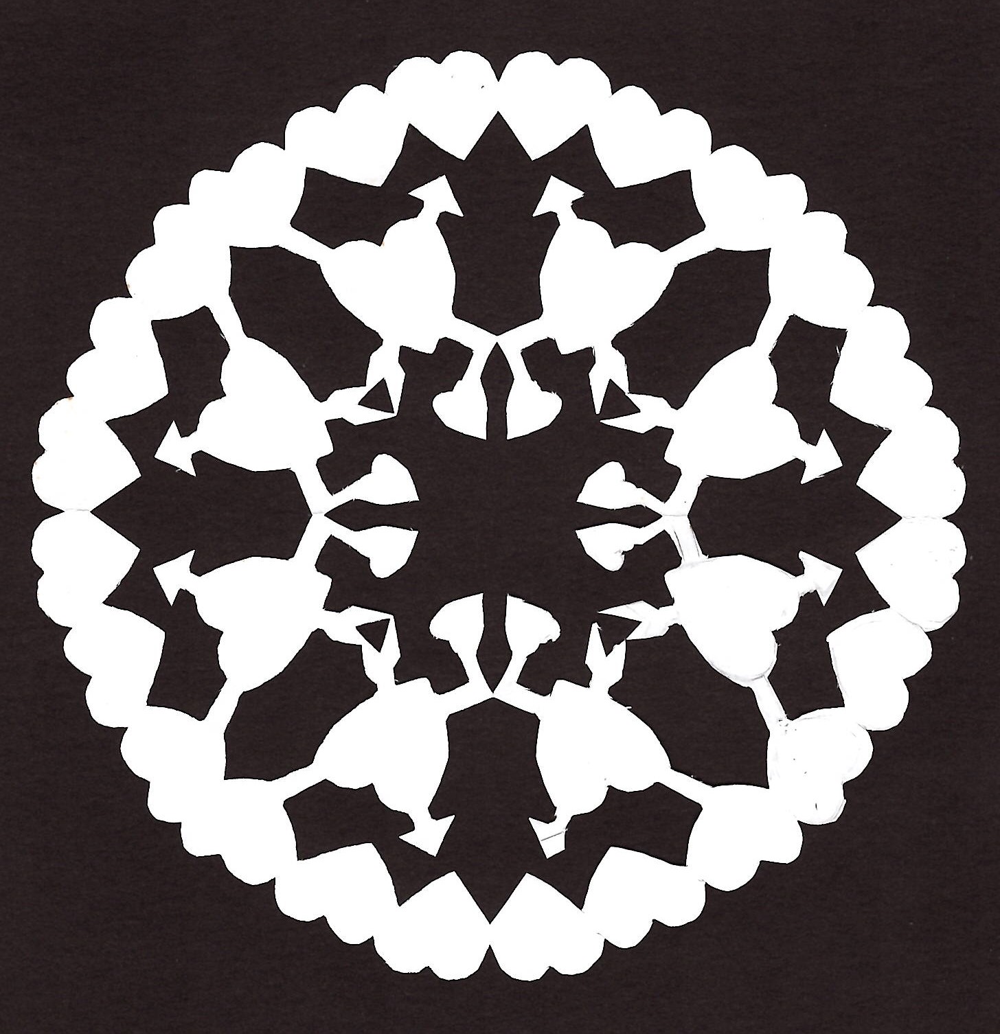 Snowflake - Heart - Love