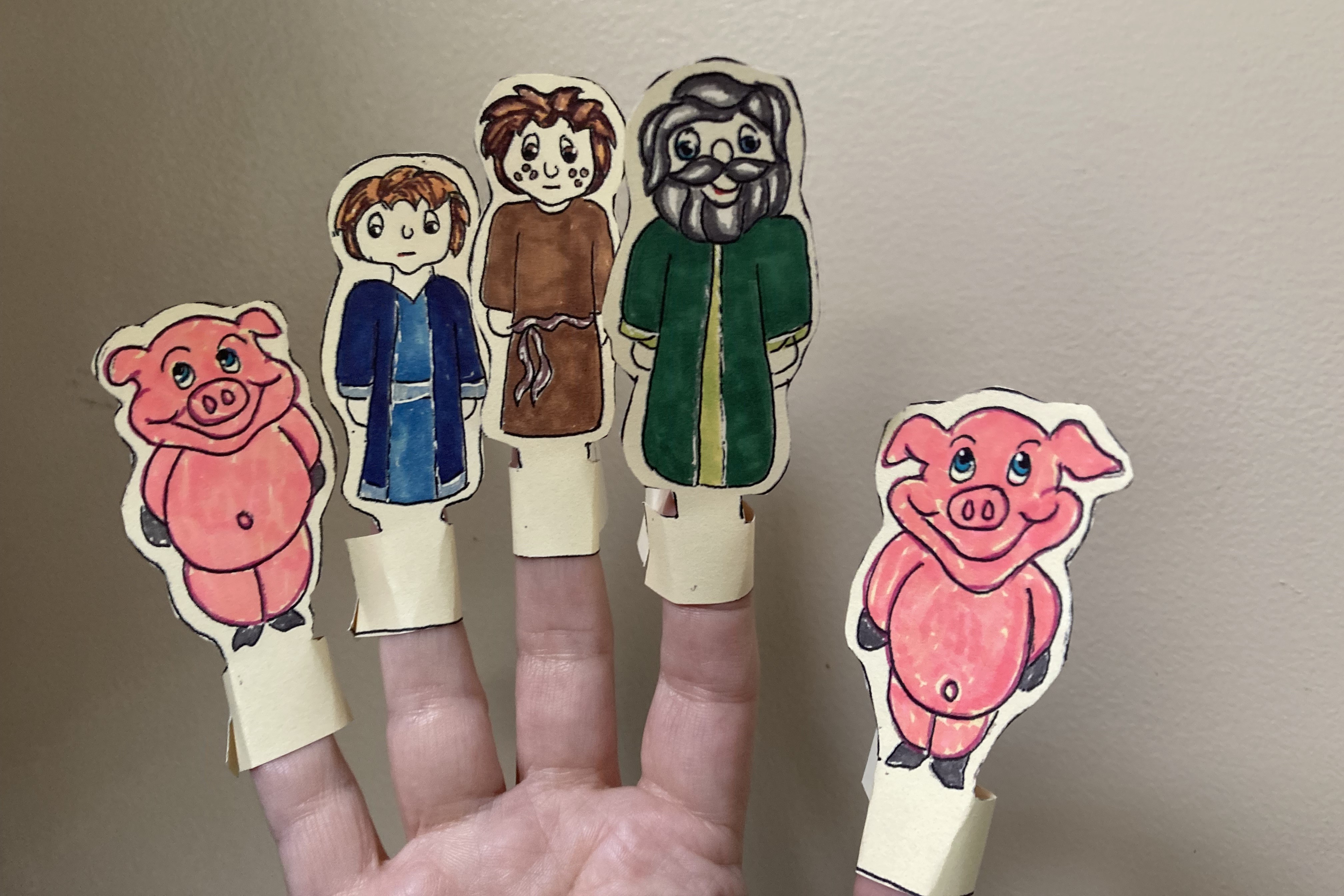 Finger Puppets - Prodigal Son